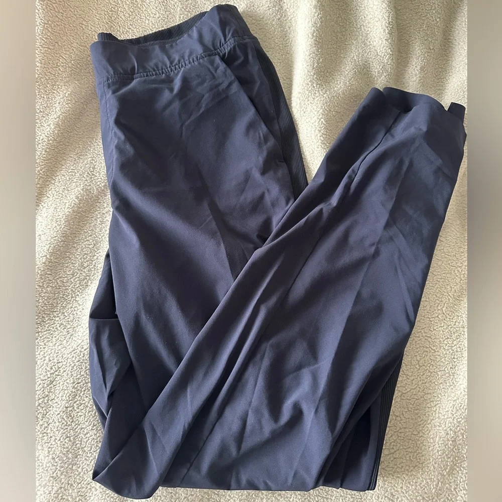 Athleta Blue Brooklyn Ankle Pants with Performance Fabric Tall - Picture 2 of 3